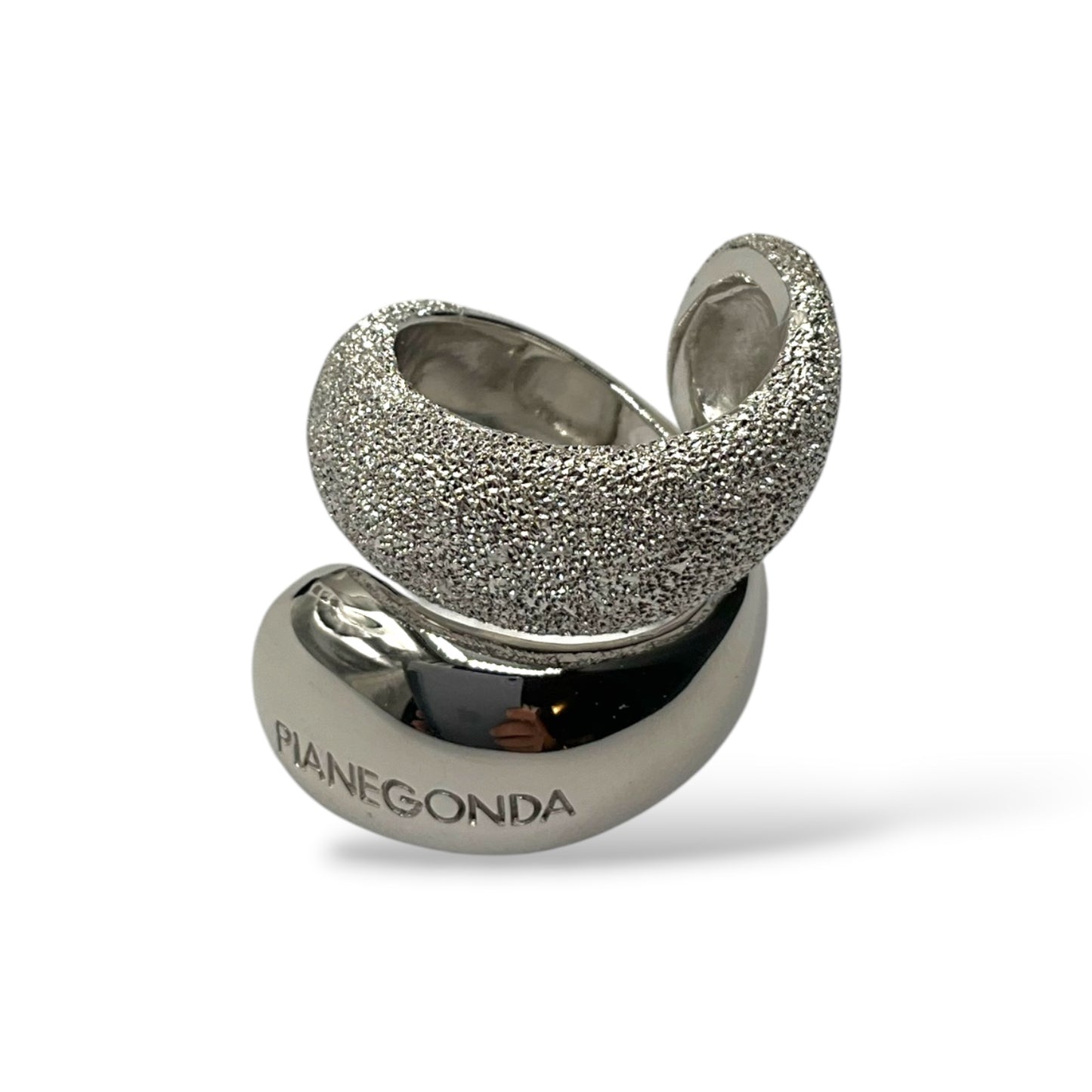 Anello Donna Argento Lucido Satinato Spirale - AA010041