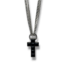 Collana Groumette con Croce in Onice Uomo Pianegonda Glam - CA031099