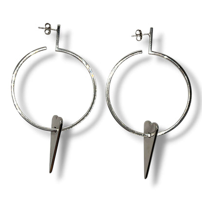 Orecchini a Cerchio Donna Argento - OA010251