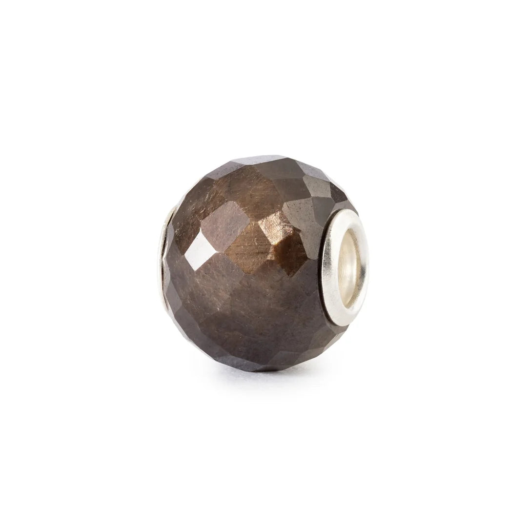 ZAFFIRO MARRONE SFACCETTATO ROTONDO TROLLBEADS TSTBE-00053
