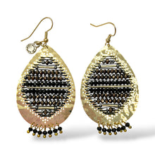 Orecchini Pendenti Donna con Perline Nere Ottaviani Bijoux - 500013O