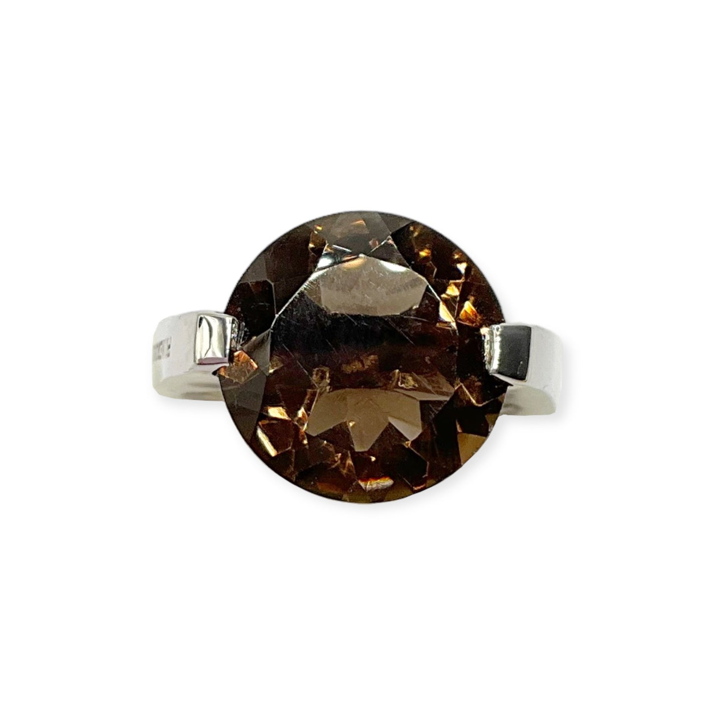 Anello Donna con Quarzo Fumè in Argento - AA010424