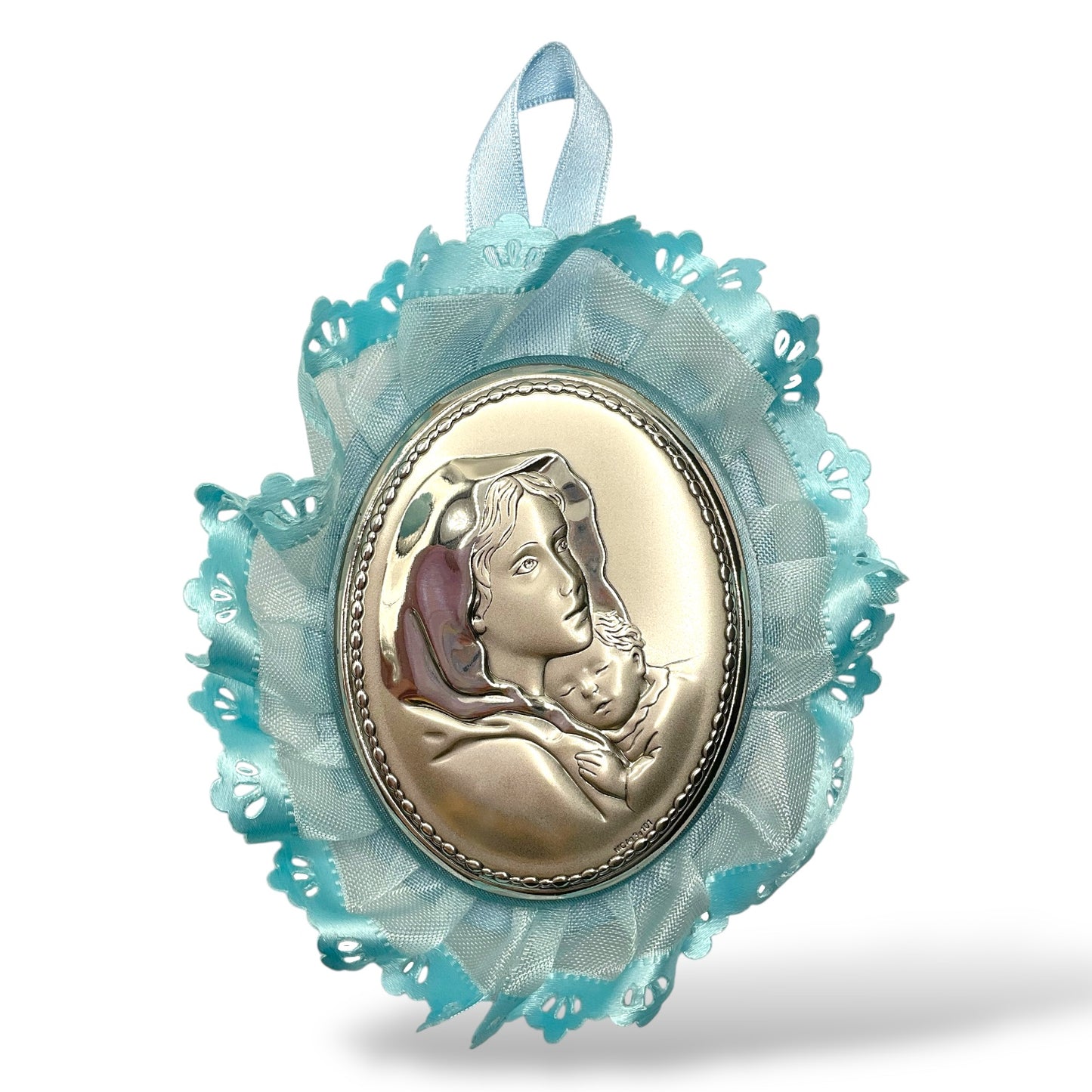 Medaglione Sopraculla Madonna con Bambino Ovale Valenti - 2651R