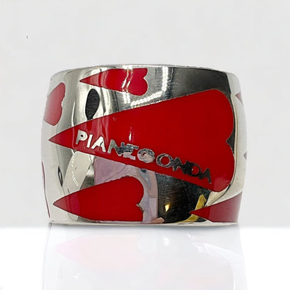 Anello a Fascia Donna Cachet D'Amour in Argento - AA010658