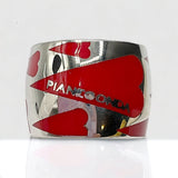 Anello a Fascia Donna Cachet D'Amour in Argento - AA010658