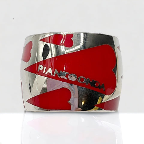 Anello a Fascia Donna Cachet D'Amour in Argento - AA010658