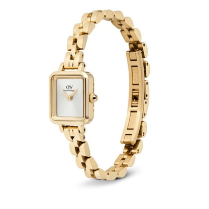 OROLOGIO DONNA DANIEL WELLINGTON QUADRO MINI ARCH 3-LINK DW00100850