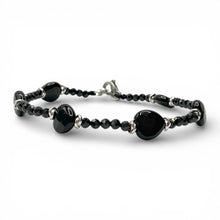 Bracciale Spadarella Cuori e Perline di Onice - SPBR761 -