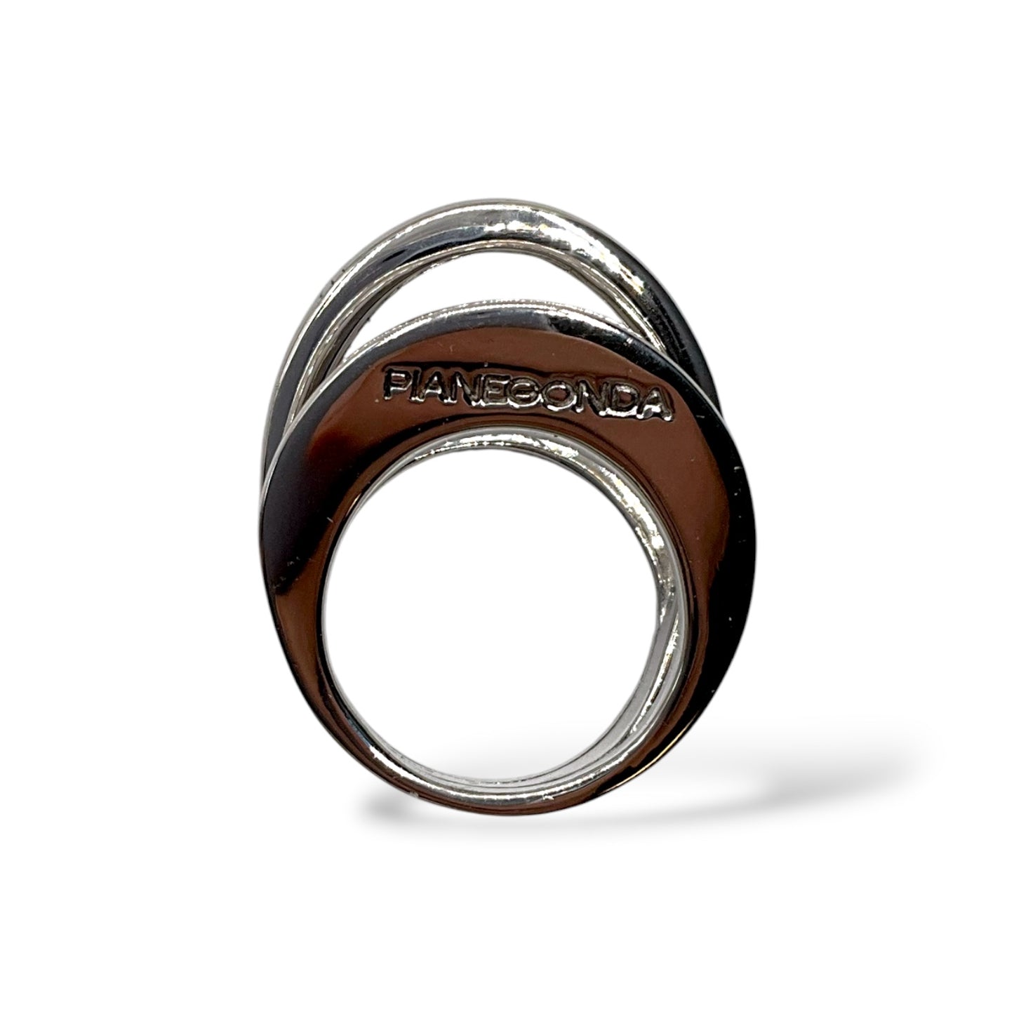 Anello Donna Argento Lucido Archi - AA10406