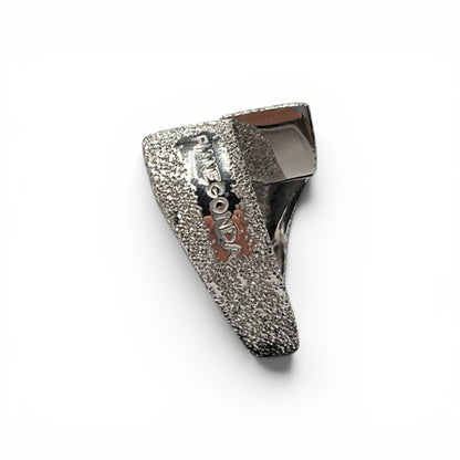 Anello Donna Argento Lucido o Sabbiato Incrociato - AA10404