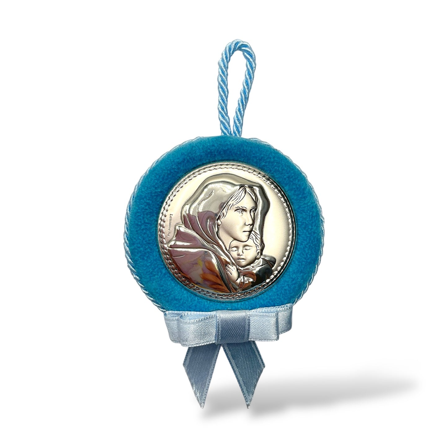 Medaglione Sopraculla Madonna con Bambino o Angelo di Raffaello Tondo Valenti - 1716C