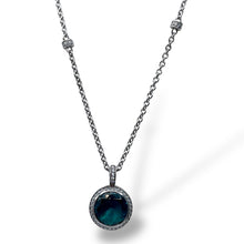 Collana Donna Ti Sento Milano Pietra Blu Tonda - 3817TP