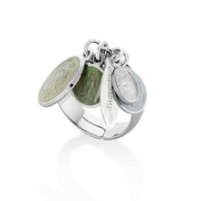 Anello Ciondoli con Smalto Mediterraneo Gioielli - MI40SAA01