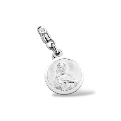 Medaglia Cuore di Gesù Mediterraneo Gioielli - OPN18AM02