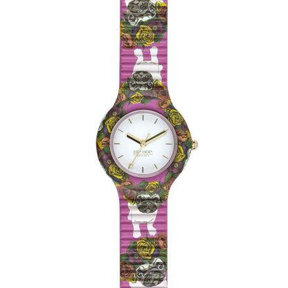 Orologio Donna Hip Hop Flower Dog - HWU0879