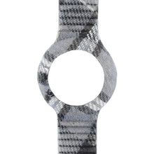 Cinturino Hip Hop in silicone e tessuto Tartan - HBU0380