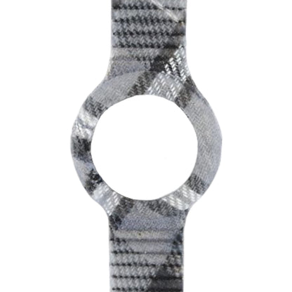 Cinturino Hip Hop in silicone e tessuto Tartan - HBU0380