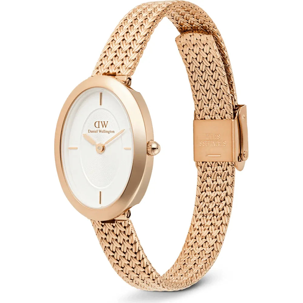 Orologio Donna Daniel Wellington Juliette Braided Mesh White Sunray - DW00100882