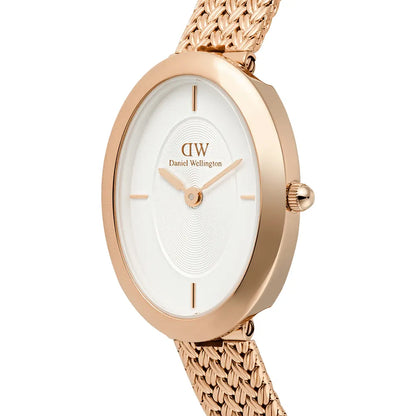 Orologio Donna Daniel Wellington Juliette Braided Mesh White Sunray - DW00100882