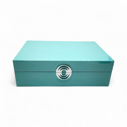 Scrigno Portagioie Ottaviani Verde Acqua - 32723