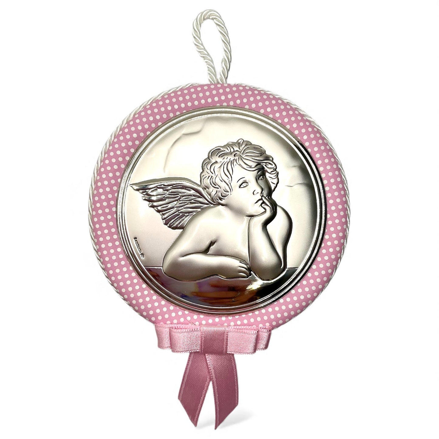 Medaglione Sopraculla Angelo di Raffaello Pois Carillon Valenti - 10493-1RA