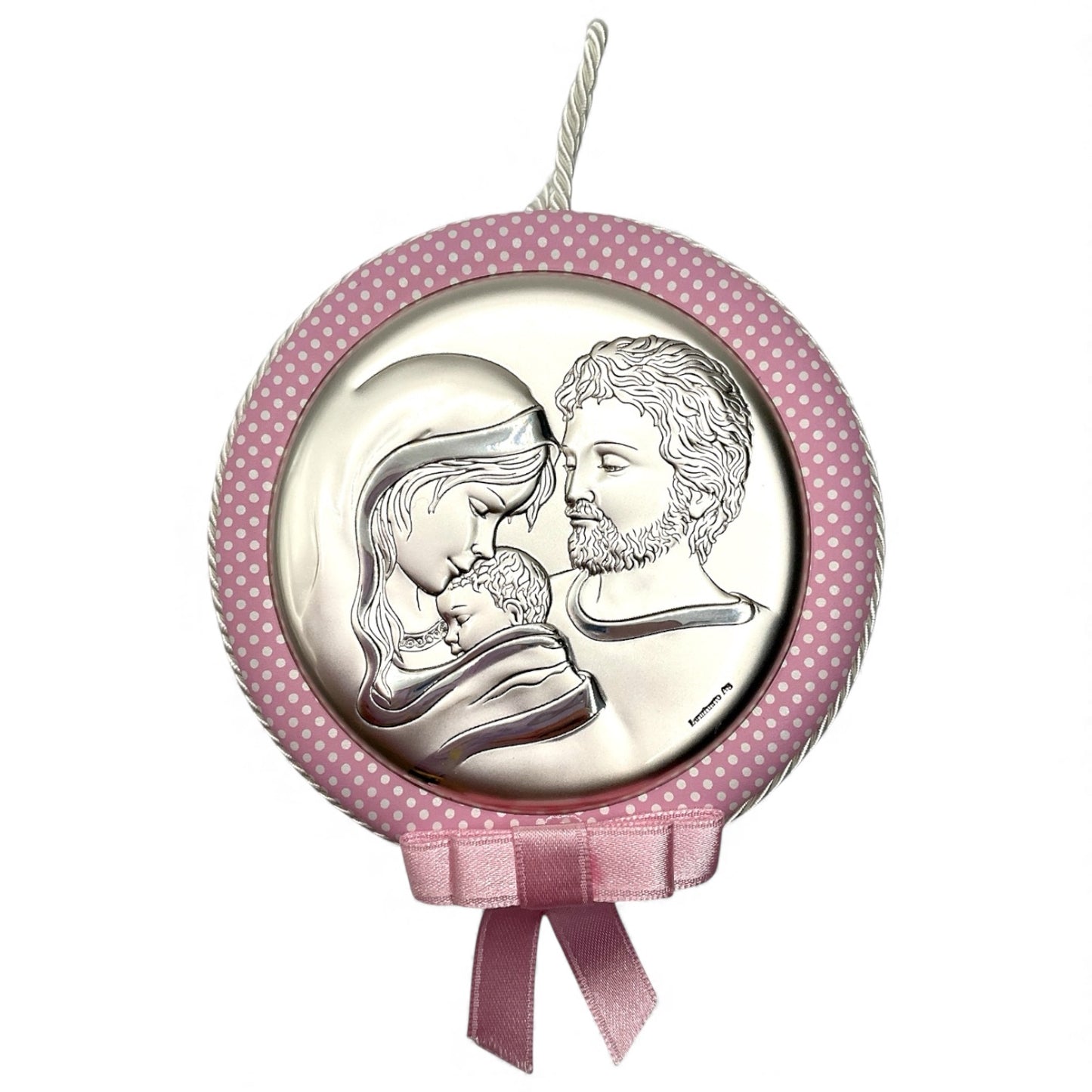 Medaglione Sopraculla Sacra Famiglia Valenti - 10489-1C