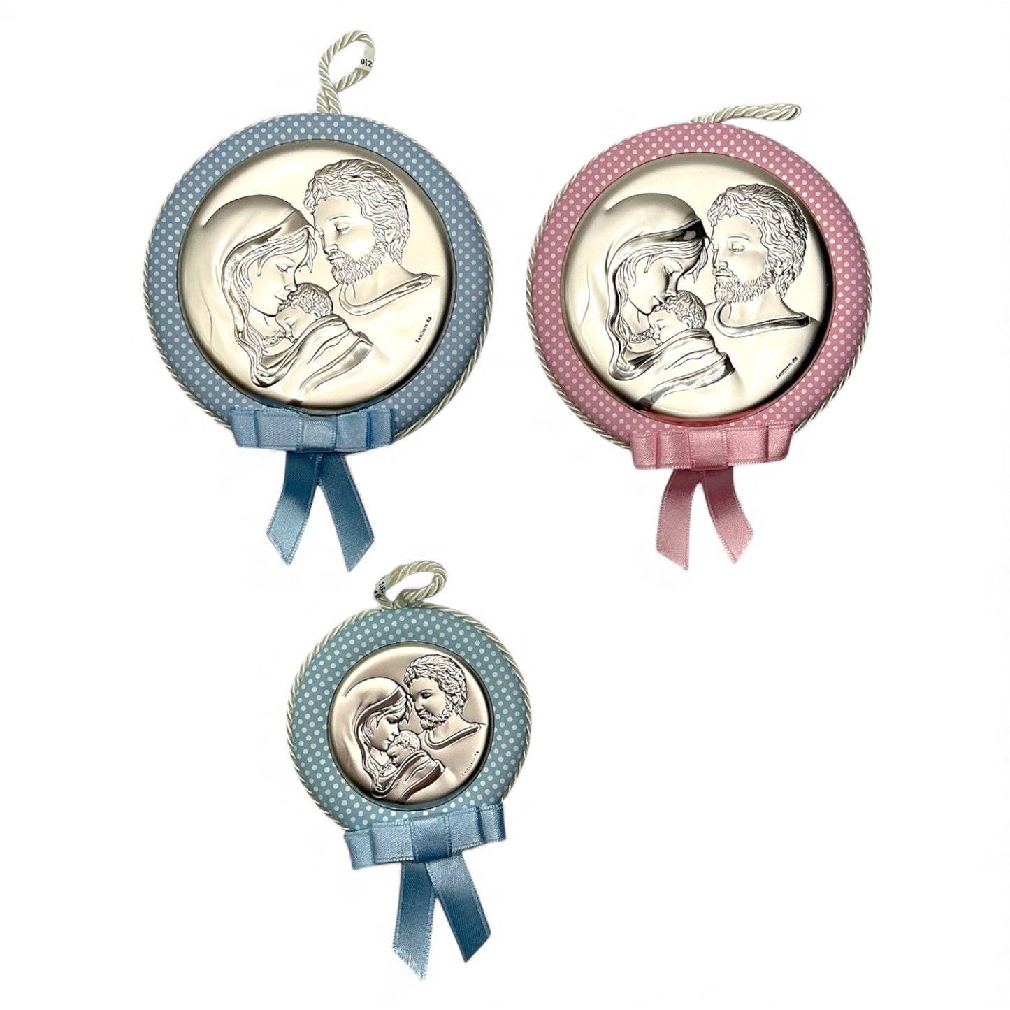 Medaglione Sopraculla Sacra Famiglia Valenti - 10489-1C