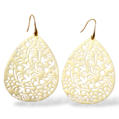 Orecchini Pendenti a Goccia con Glitter o Smalto - OR.AG05