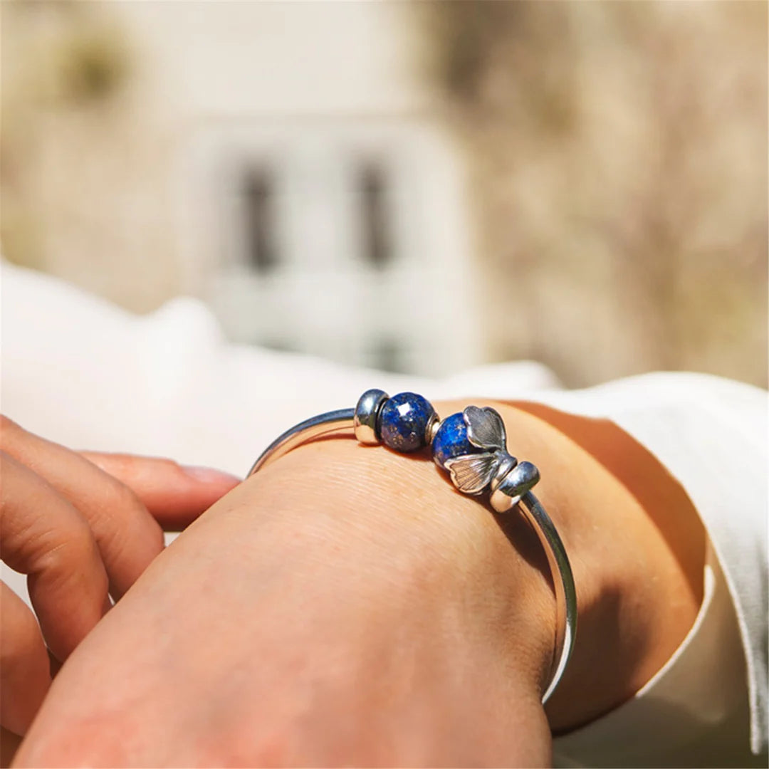 Lapislazzuli rotondo sfaccettato Trollbeads TSTBE-00049