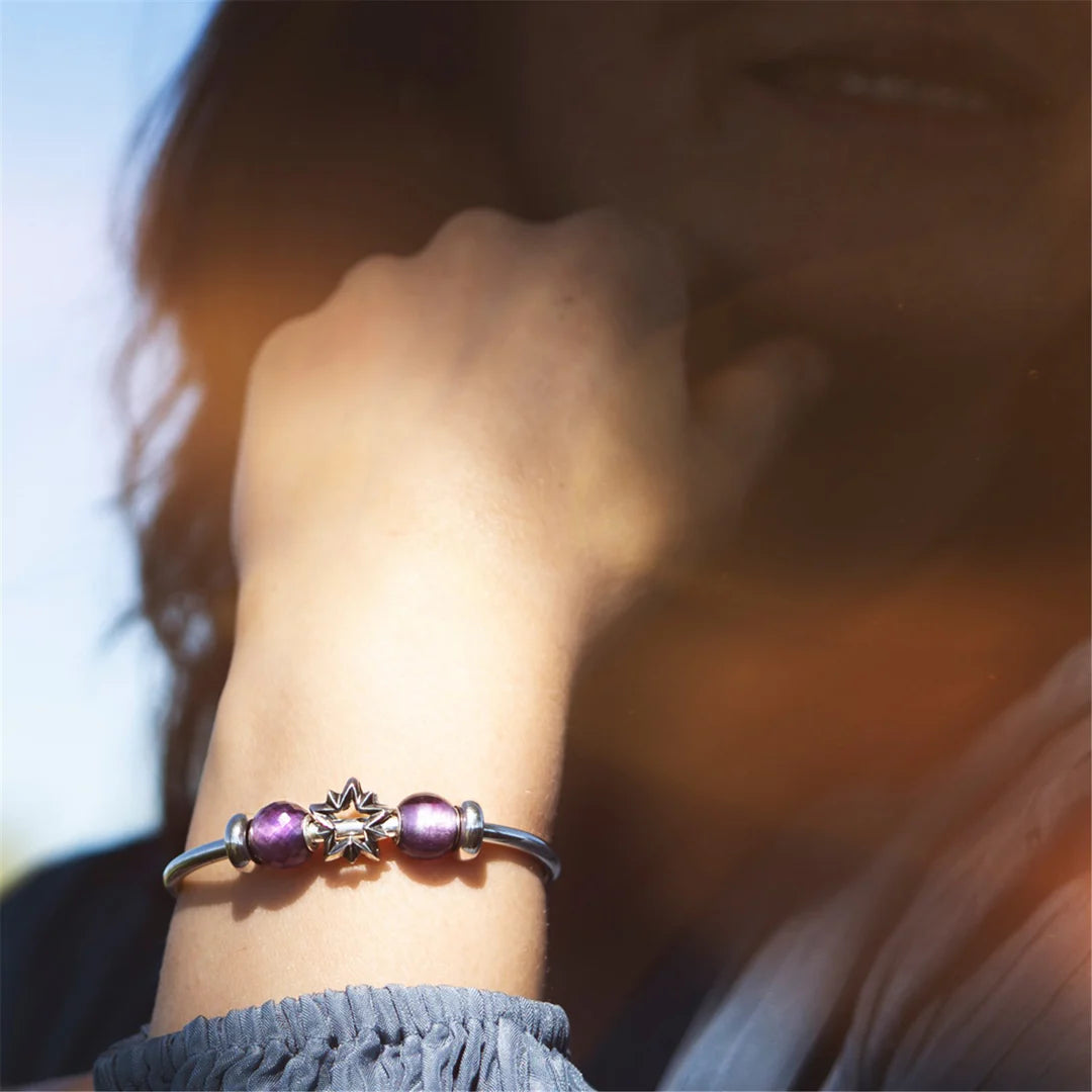 Ametista rotonda sfaccettata Trollbeads-TSTBE-00051