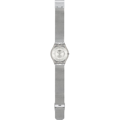 Orologio Donna Swatch Skin Metal Knit - SFM118M
