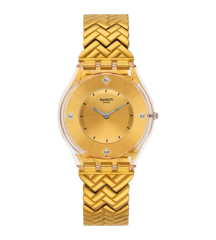Orologio Donna Swatch Skin Golden Street - SFE106G