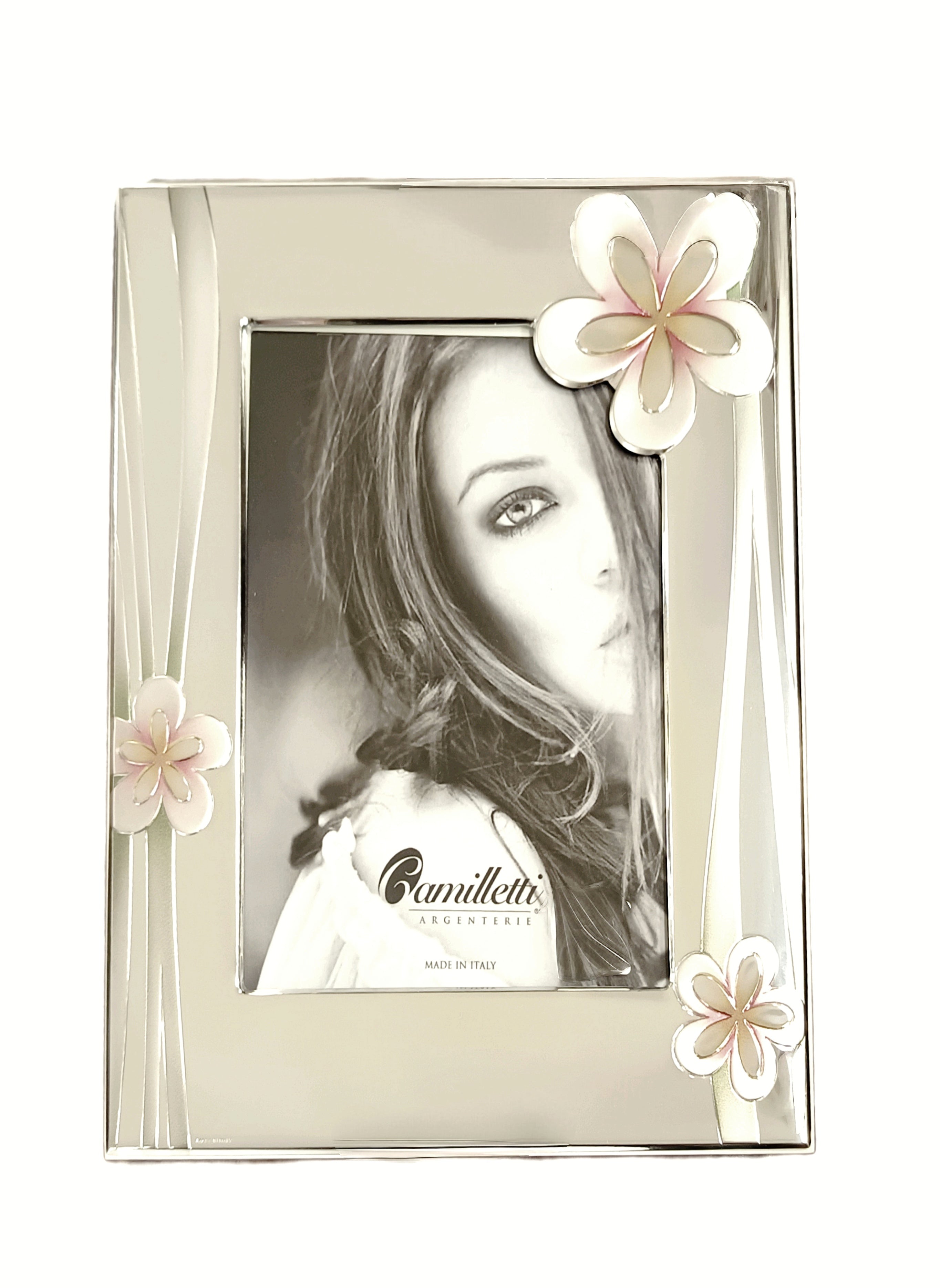 Shudehill Cornice Portafoto In Argento Satinato Con Scritta 'Grandchildren' - Formato Con Tappetino Intercambiabile