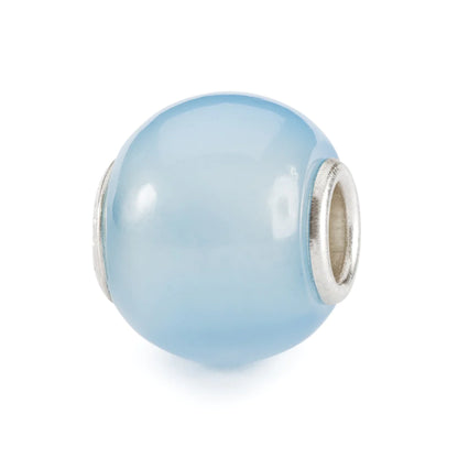 Agata Blu Chiaro RotondaTrollbeads - TSTBE-00037