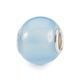 Agata Blu Chiaro RotondaTrollbeads - TSTBE-00037