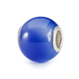 Agata Blu Scuro Rotonda Trollbeads - TSTBE-00038