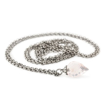 Collana d'Argento con Quarzo Rosa Trollbeads - TAGFA-00077