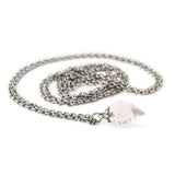 Collana d'Argento con Quarzo Rosa Trollbeads - TAGFA-00077