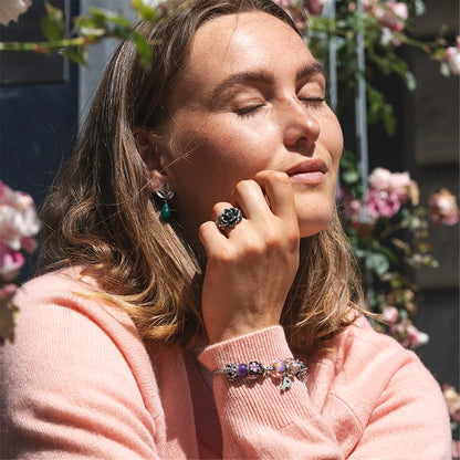 Orecchini Foglie della Tranquillità Trollbeads - TAGEA-00131