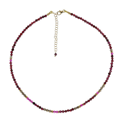 Girocollo Con Pietre Ishwara Purezza - GCCR1/GR