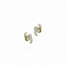 Orecchini In Argento Placato Blu Amante Con Torciglione - BOR44CE