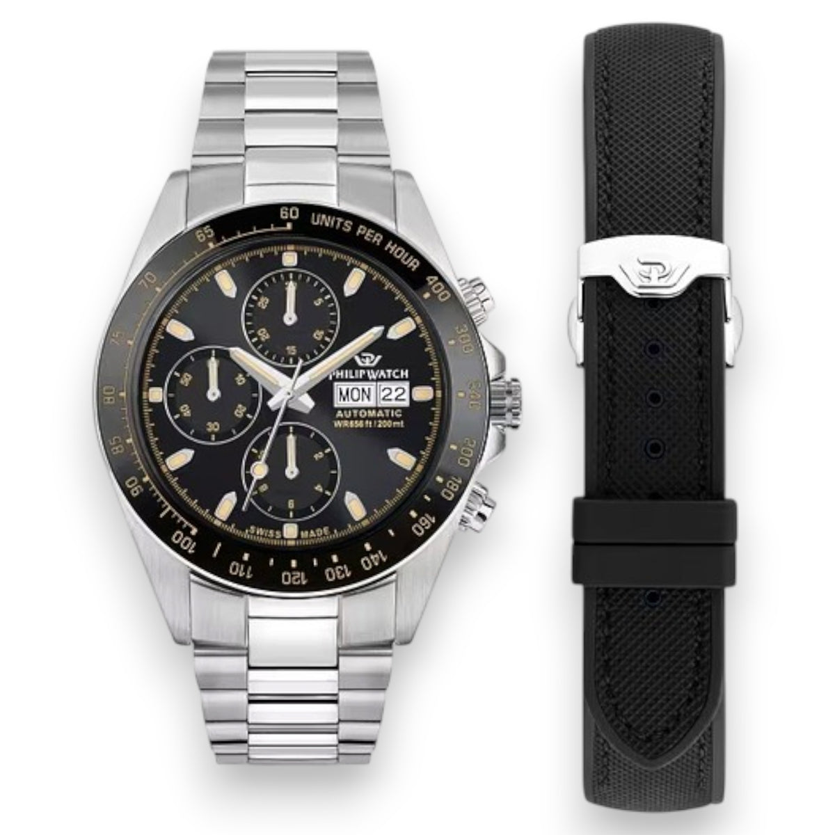 Orologio Automatico Uomo Philip Warch Caribe Diving - R8243607010
