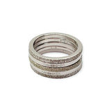 Anello 5 Fedine Donna Love Bond in Argento - AAFR0602