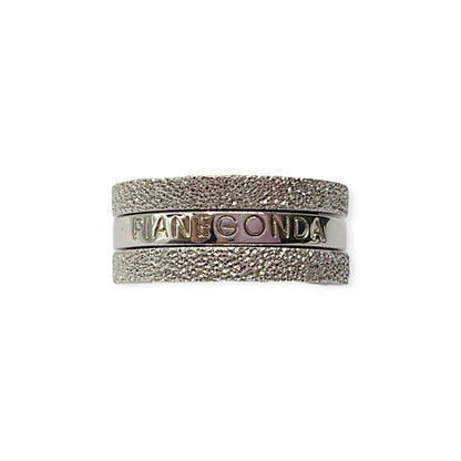 Anello 3 Fedine Donna Bond in Argento - AA010265