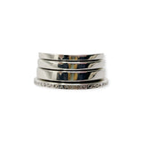 Anello 4 Fedine Donna in Argento - AA010476