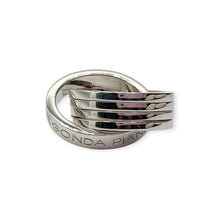 Anello Fedine Intrecciate Donna Love Connection in Argento- AAFR0504