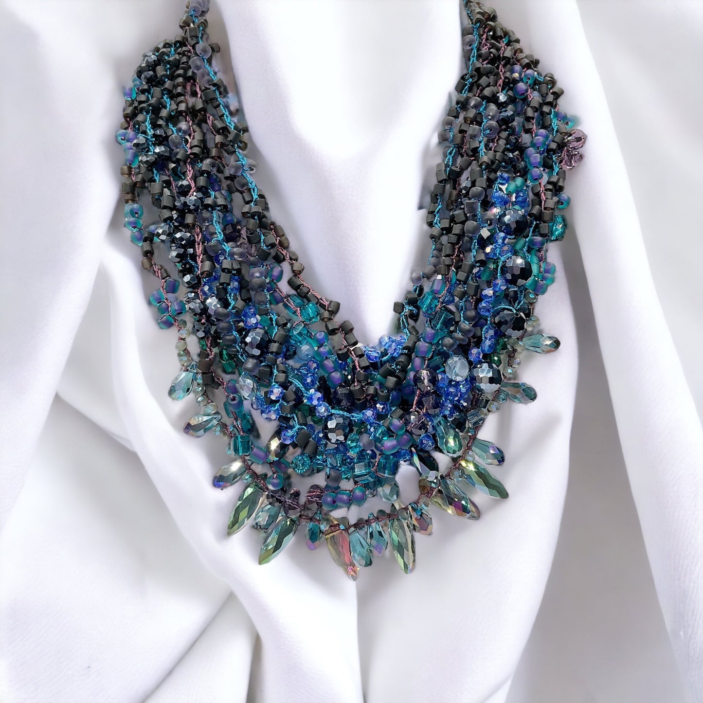 Collana Donna Cristalli Multifili Ottaviani Bijoux - 480307