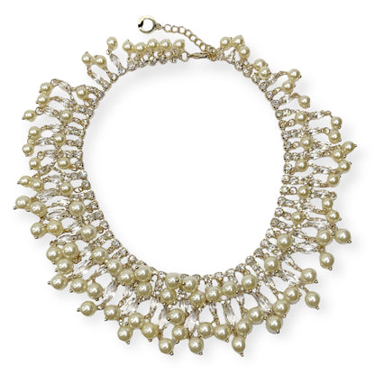 Collana Donna Perle e Cristalli Ottaviani Bijoux - 480493