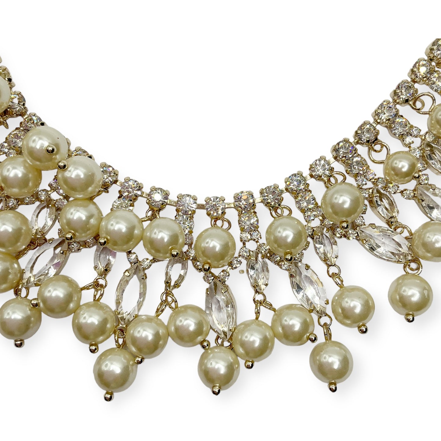 Collana Donna Perle e Cristalli Ottaviani Bijoux - 480493