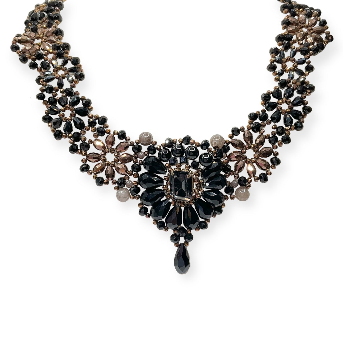 Collana Donna Cristalli Fiore Ottaviani Bijoux - 480276